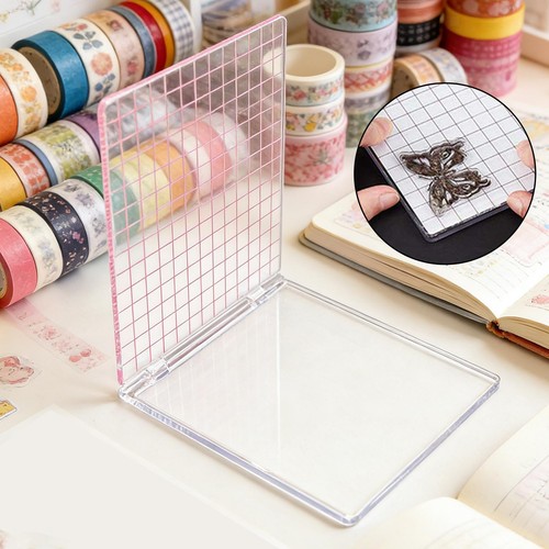 Transparent stamp block with - transparent,