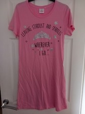 Ladies Pink Nightdress Pretty Secrets New No Tags Size 8-10 Size Small New