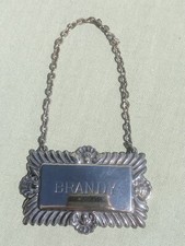 "Plato" decanter label -