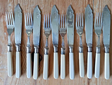 Vintage Cutlery set Fish