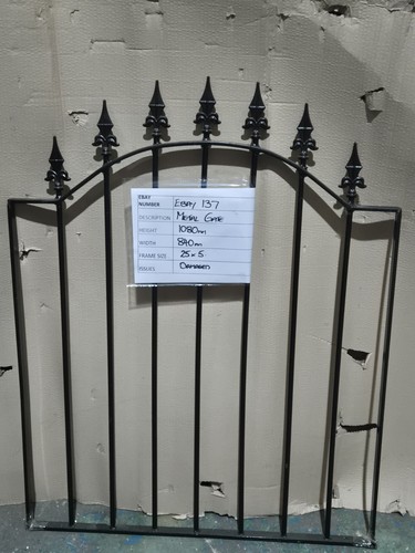Spear top wrought iron - top,