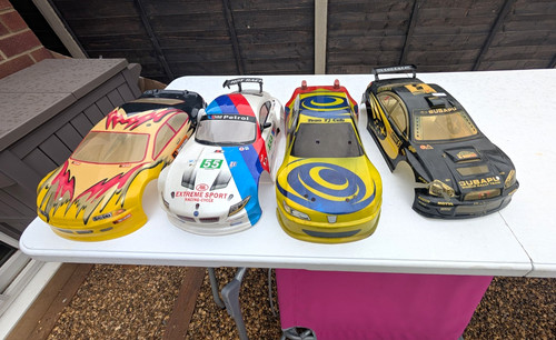 Lot rc body shells - rc,