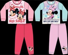 MINNIE MOUSE Girl's DISNEY Pyjamas/PJs in a Choice of Styles 18 Months - 5 Years