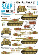 Star Decals, 35-C1132 , DECALS