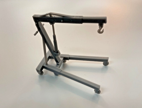 Scale engine crane cherry - scale,