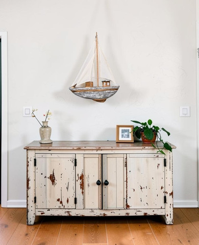 Large hand made wooden wall - hand,