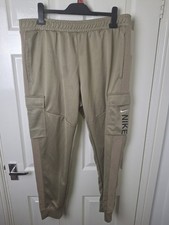 Mens Nike Cargo Joggers Pants Bottoms Gold Xl Sweat Pants