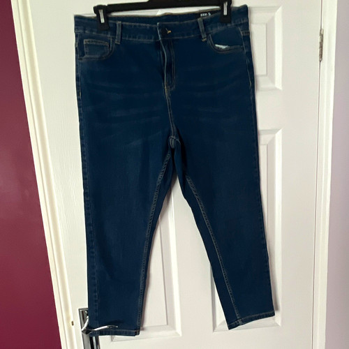 Denim pedal pusher - tu,