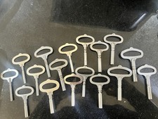 Antique Clock Keys Collection