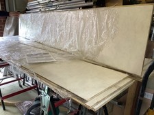 Rose Pink Marble Effect Laminate Formica HPL Rigid Wall Panels