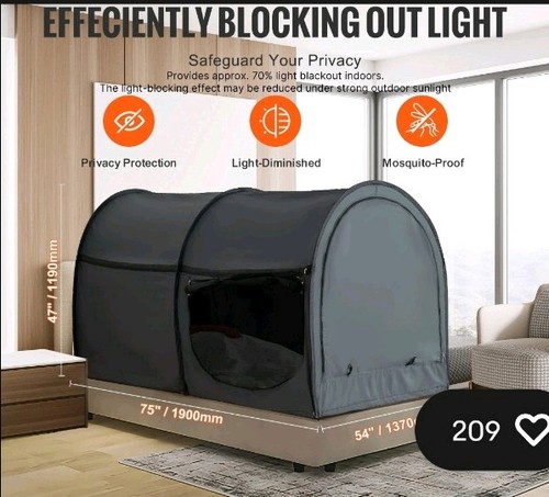Vevor doors bed tent - bed,
