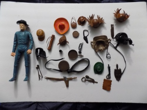 Johnny west action figure and - johnny,