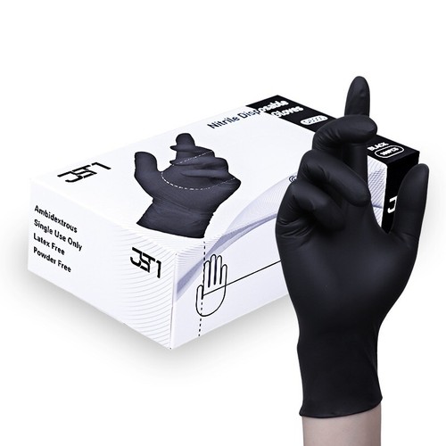 Jst1 black nitrile powder - black,