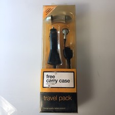 ORANGE TRAVEL PACK In Car Charger HANDSFREE KIT Sagem MyX7/MyX6/X-52 (E8)