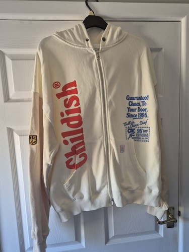 Childish cream full zip - cream,