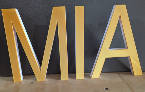 Custom letters numbers - custom, 3d