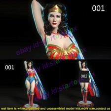 Wonder Woman Retro 1/8 1/6 1/4 1/3 Unpainted Model Kit Unassembled 3DPrint 2 Ver