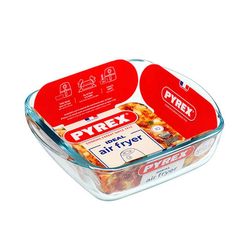 Pyrex airfryer square dish - pyrex,