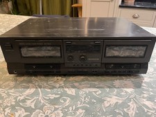 Technics RS-TR212 Stereo Twin Double Cassette Tape Deck Dolby Black Working