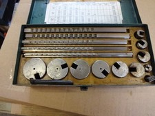 Marlco Keyway Broach set Imperial 1/8", 5/32", 3/16", 1/4", 5/16"