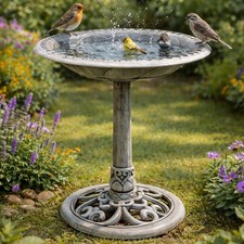 Stone effect plastic pedestal - effect,