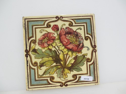 Antique ceramic tile - ceramic,
