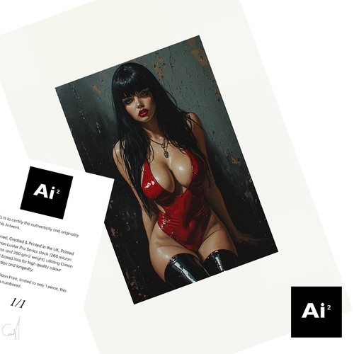 Art print vampirella - a4,