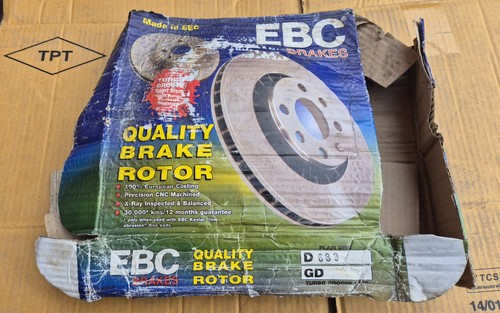 Ebc d689 front brake disc - d689,