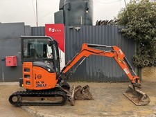 Hitachi ZX26 U-5A y2019 2869 hours 2.7t CAB Mini Excavator / Digger £17600+VAT