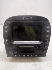 JAGUAR X-TYPE STEREO AUDIOPLAYER HEAD UNIT DISPLAY SCREEN MONITOR 1X4310E889AE