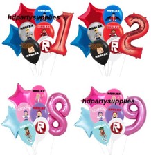 18pcs ROBLOX Themed Latex Foil