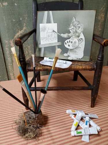 Primitive vintage retro - vintage, style