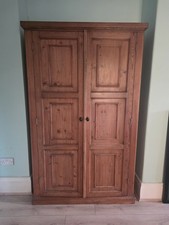 Antique Pine Linen Press