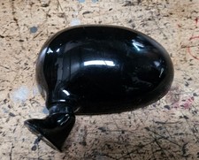 MAZDA MX5 LEFT HAND MIRROR / LHS / NEAR SIDE / MK1 1989 to 1997 EUNOS  BLACK