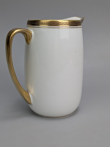 Milk jug with gold - milk,