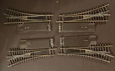 4 x Hornby Dublo Powered points - Good Condition 2 x R/H & 2x L/H