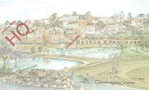 Picture postcard goodrington - postcard,,