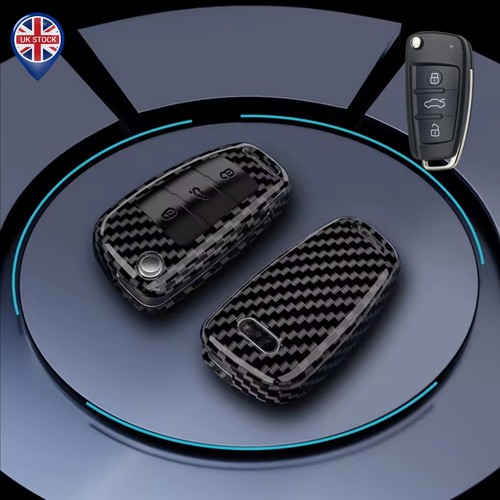 Abs carbon key fob case - abs,