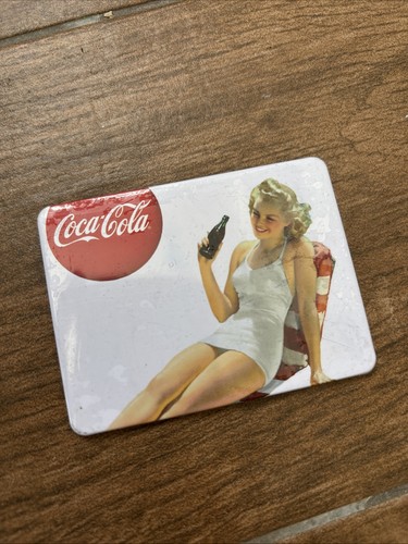 Vintage coca cola coke - vintage, fridge