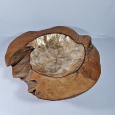 Lrg Vintage Teak Root Bowl