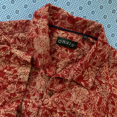 Orvis kalamkari block - kalamkari, print
