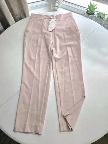Zara pink tailored trousers - pink,