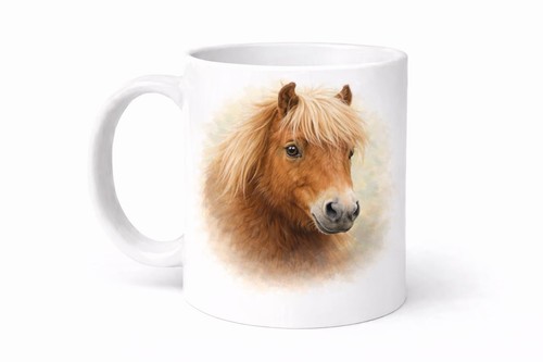 Shetland pony mug - shetland, brew