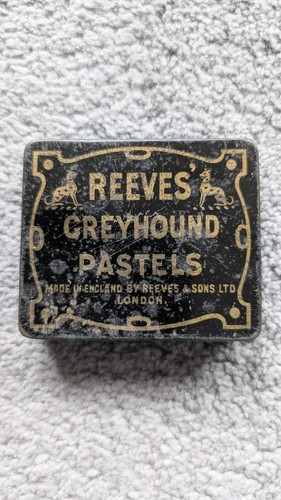Reeves greyhound pastels - reeves, tin