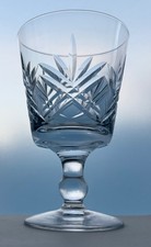 Beautiful THOMAS WEBB Crystal - LONDON - WINE  Glass/ Glasses