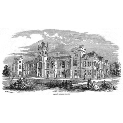 Belfast view queens college - view,
