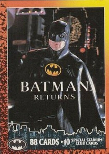 Batman returns 1992 topps - by,
