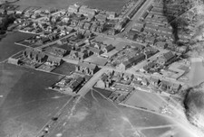 Lochgelly, general view, Auchterderran Road Scotland 1930s OLD PHOTO
