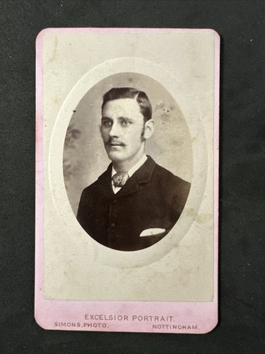 Cdv man 1883 - man, collection