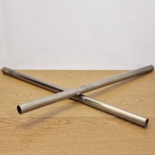 Steel Tube Heavy Duty 25.4mm (1") Diameter PACK OF 2